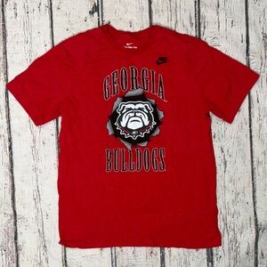Georgia Bulldogs NCAA Collegiate Nike The Nike Tee Crewneck Tshirt